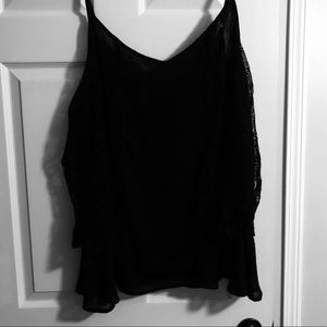 COPY - Torrid layered black tank